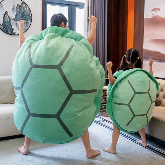 Wearable Turtle Shell Pillows - Green - Zentronix