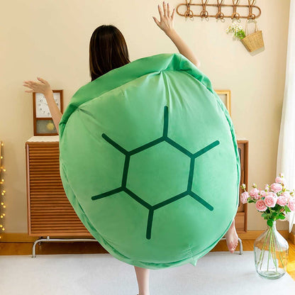 Wearable Turtle Shell Pillows - Green - Zentronix