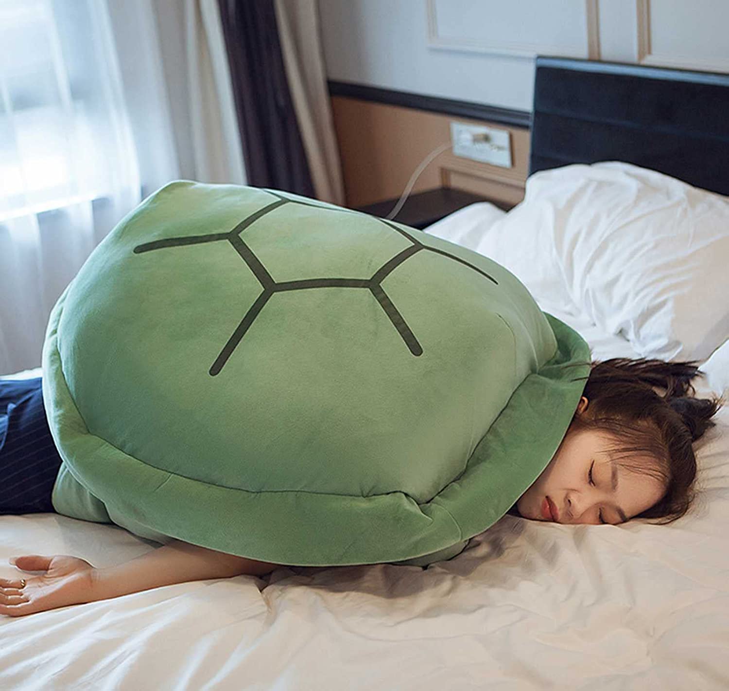 Wearable Turtle Shell Pillows - Green - Zentronix