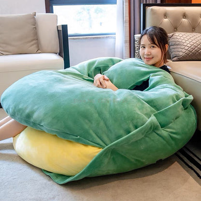 Wearable Turtle Shell Pillows - Green - Zentronix